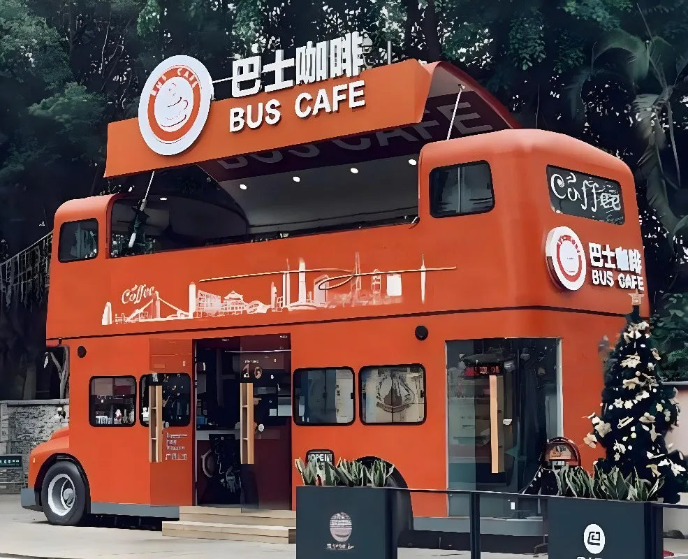 Mobile Food Trailer – Commercial Food Truck Portable Kiosk