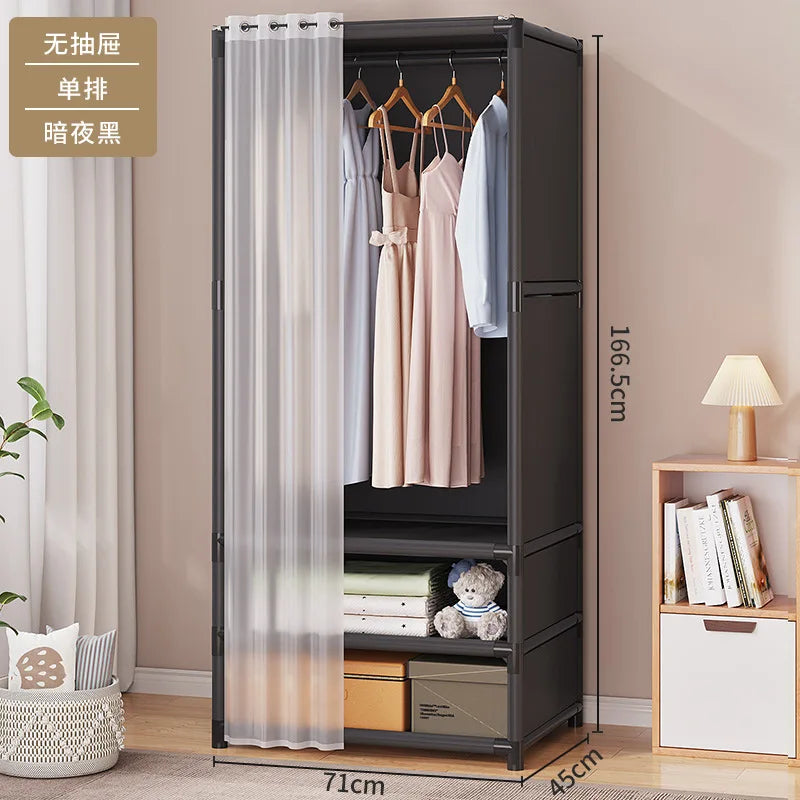 CLOSET FLEX - Fabric Wardrobe with Drawers - Your Bedroom, Finally Organized
