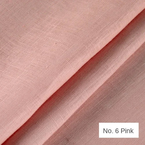 PURE LINEN FABRIC BY THE METER - 46 Colors, 140cm Wide - Soft Rooms