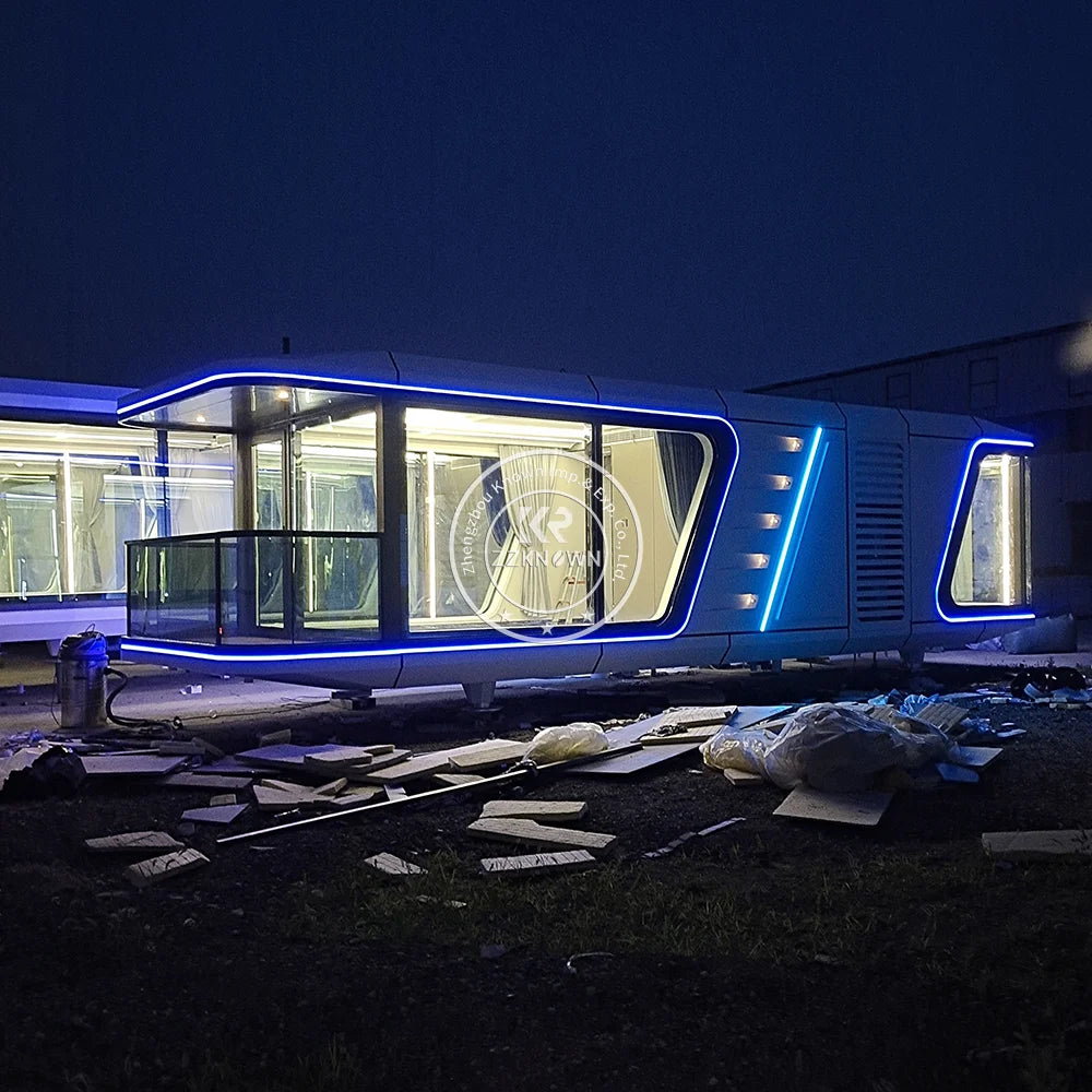 Luxury Space Capsule Container - Prefab Portable Modular Capsule House
