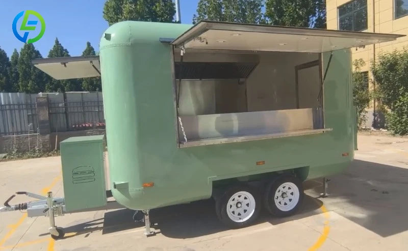 Small Mobile Food Shop – Mobile Bar Beer Truck Square Trailer