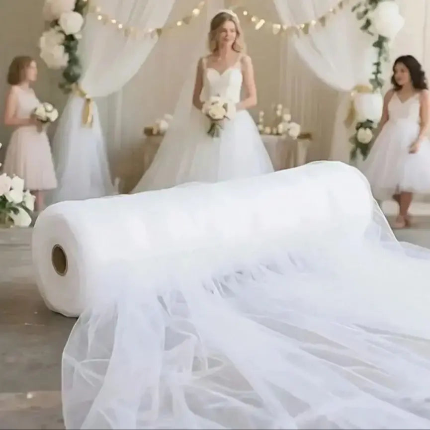 TULLE MAGIC - Soft Mesh Fabric 160cm Wide - The Fabric That Makes Everything Float