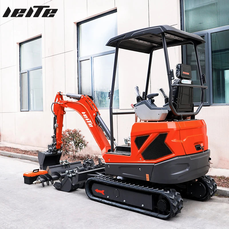 MINI EXCAVATOR - 1–2 Ton, 14 HP - Compact Farm Work