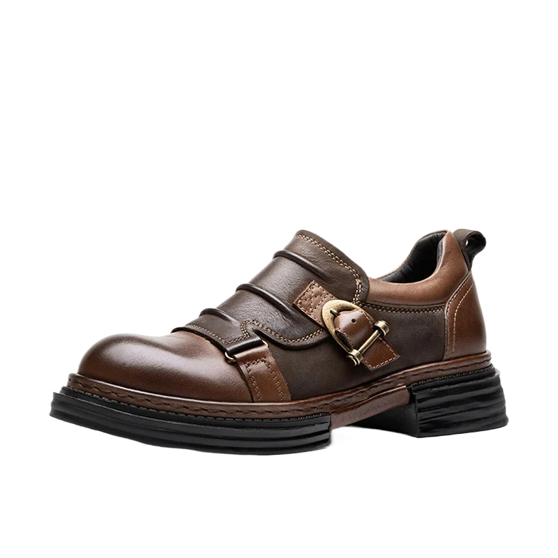 LEATHER DERBY - Genuine Cow Leather Business Shoes - Built to Impress