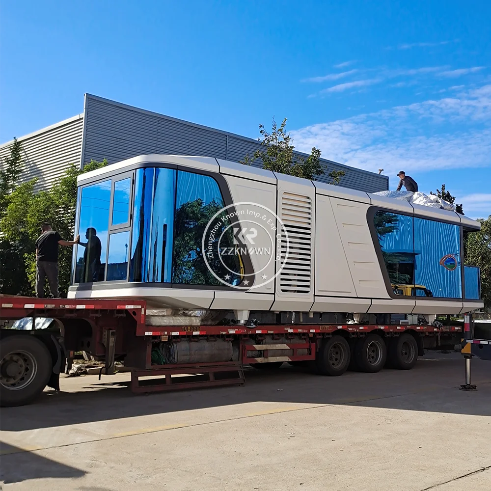 Luxury Space Capsule Container - Prefab Portable Modular Capsule House