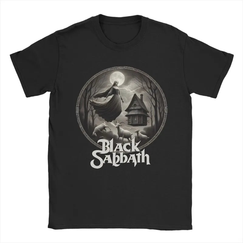 Black Sabbath Band Ozzy Osbourne Men's T-shirt Four Seasons New Style Unisex Casual T-shirt