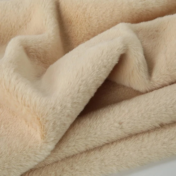 VELVET REX - Imitation Rex Rabbit Plush Fabric - 33 Colors, 165cm Wide, By the Meter