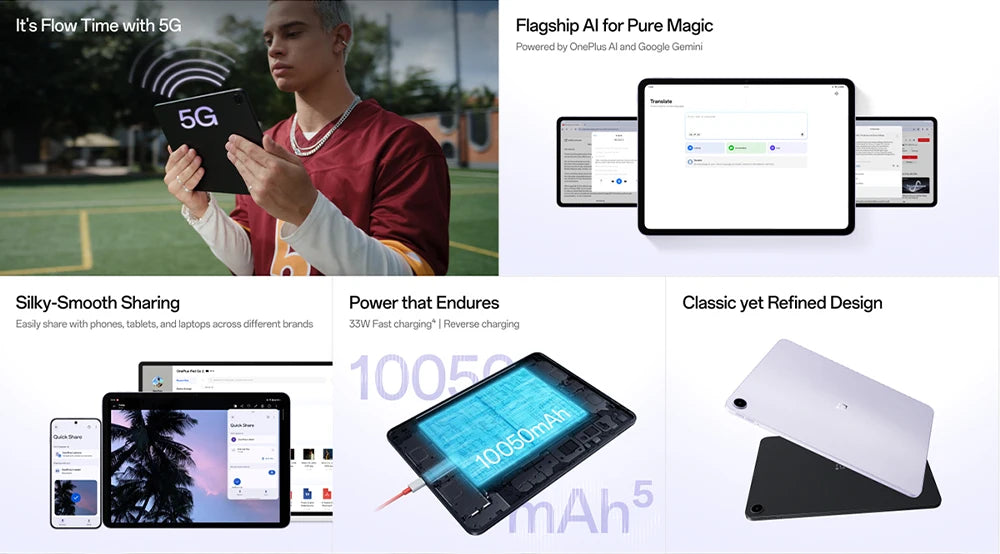 OnePlus Pad GO 2 12.1" Tablet - Global Version
