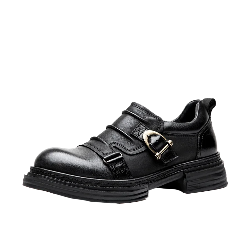 LEATHER DERBY - Genuine Cow Leather Business Shoes - Built to Impress