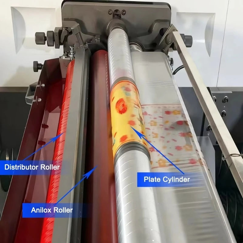 OR-850 FLEXO PRESS - 4-Color, 120m/min - 850mm Wide Format Labels