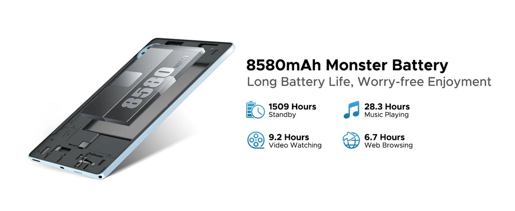 DOOGEE U11 11" 90Hz - Android 16 WorkPad + Full Kit