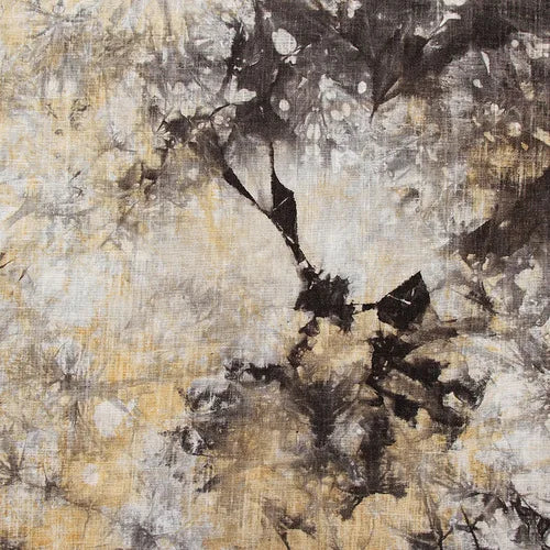 TIE-DYE COTTON LINEN FABRIC - 7 Hand-Dyed Colors, 140cm Wide - Fluid Days