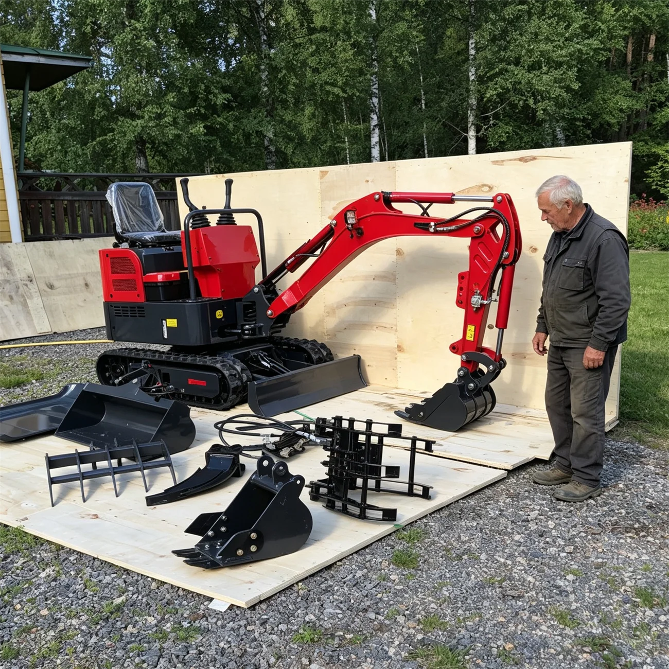 YT MINI EXCAVATOR - 1.5 Ton, Kubota Engine - Compact Site Work