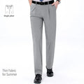 WOOL FORMAL - Men's Wool & Silk Dress Trousers - 62% Wool & Silk, Sizes 29-44