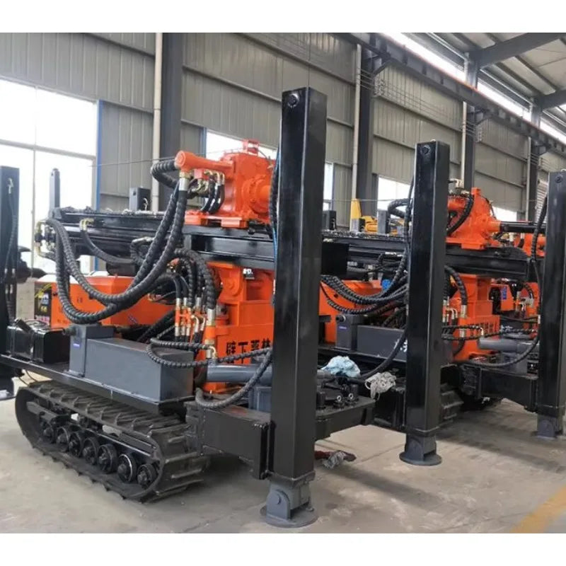Yugong Water Well Drilling Rig - 500 m - Crawler Pneumatic