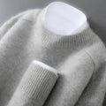 WOOL MOCK - Men's 100% Australian Wool Half Turtleneck Sweater - 15 Colors, S–XL