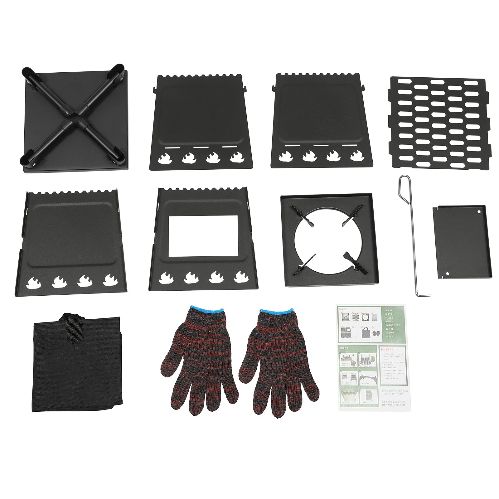 Foldable Camping Wood Stove