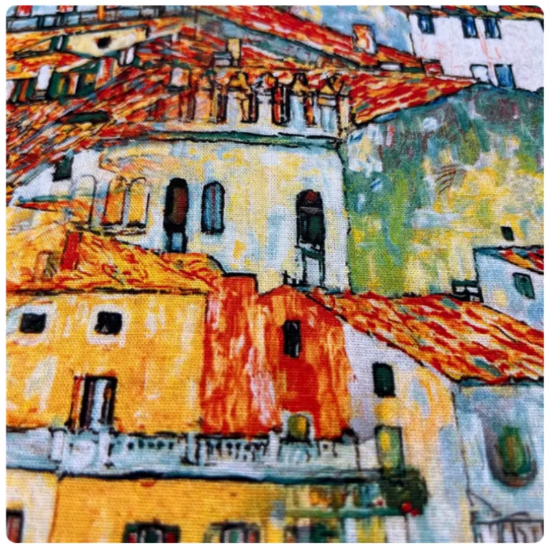 COLORED COTTON FABRIC - 110cm Wide - DIY Sewing Material
