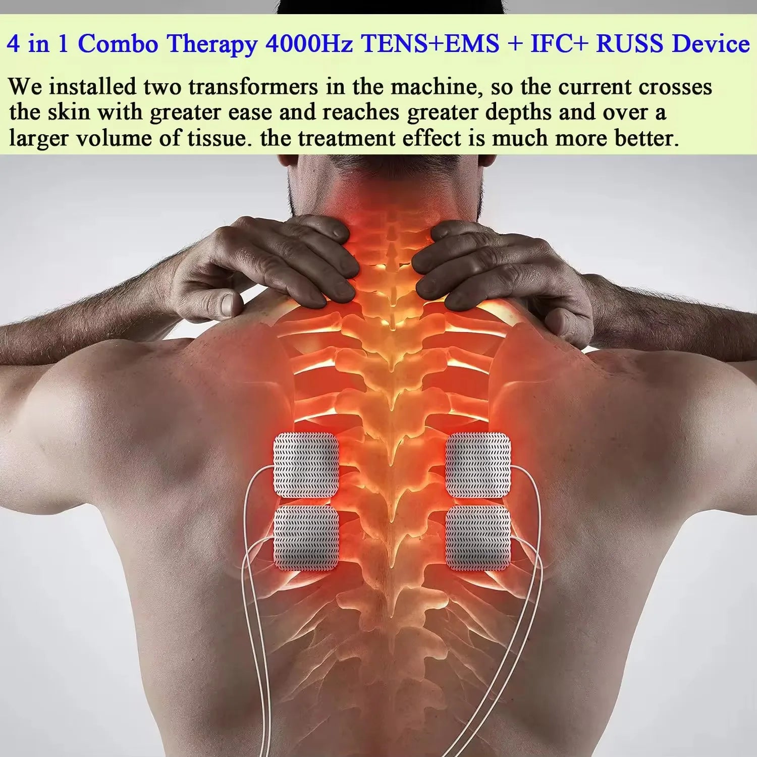 4-in-1 Physiotherapy Device – 60 Modes