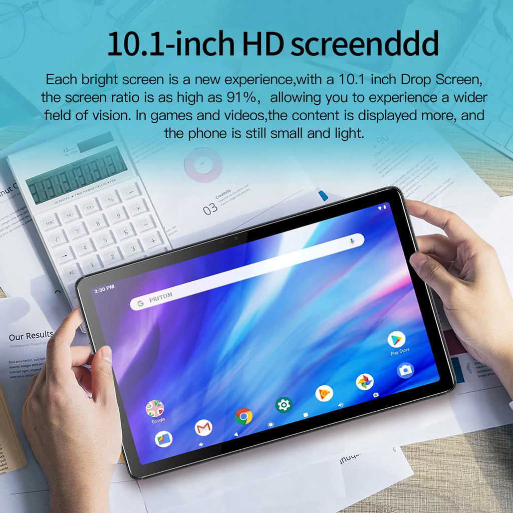 10.1" Tablet PC 4GB 64GB – Octa Core Dual SIM 3G WiFi