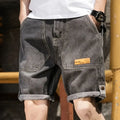 Men's Short Jeans Pants Cargo Big Size Oversize Male Denim Shorts Very Micro Cut Original Cowboy Korean Fashion Xxxl Xl Popular