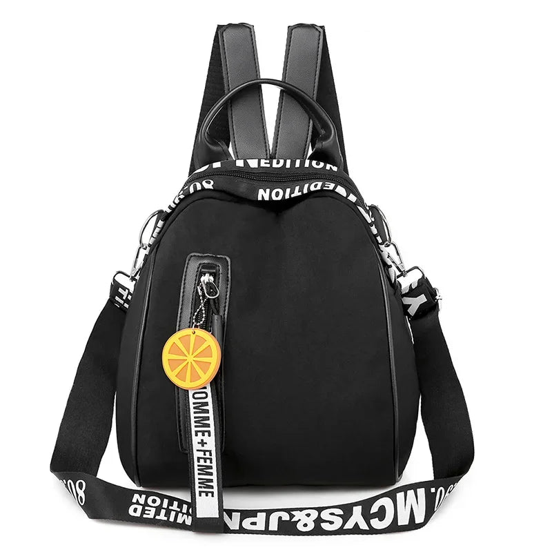 Women's Yellow Casual Multifunction Travel Backpack