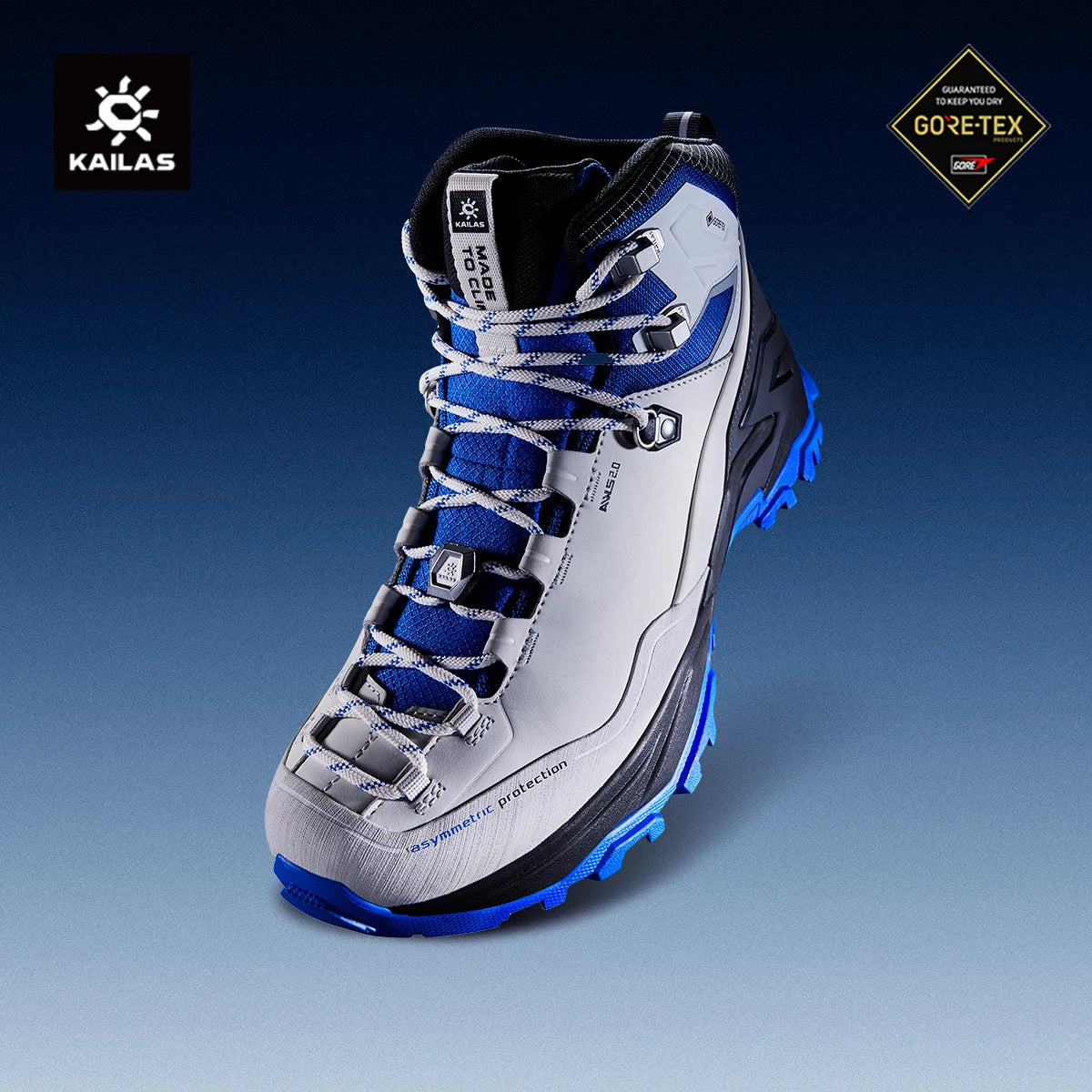 KAILAS MT5-3 GTX MID - Men's Waterproof Hiking Shoes - Anti-Slip, EVA Cushioning, Climbing