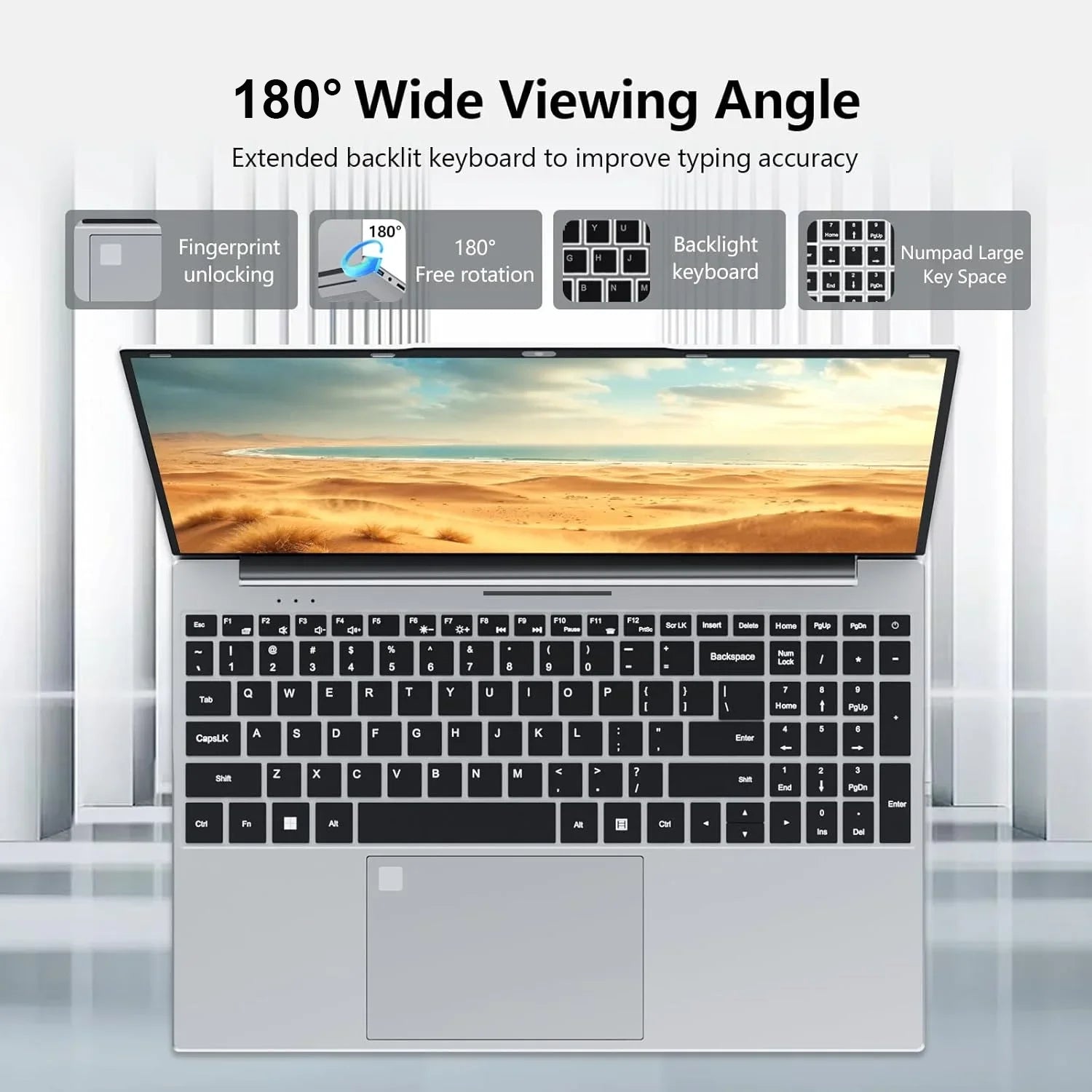 15.6" Gaming Laptop - Immersive Display & Portable Power