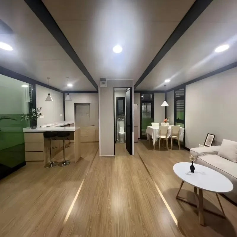 Expandable Container House - Double Wing - Flexible Living