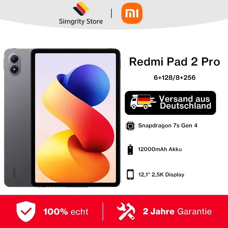 Redmi Pad 2 Pro 12.1" - 2.5K Tablet