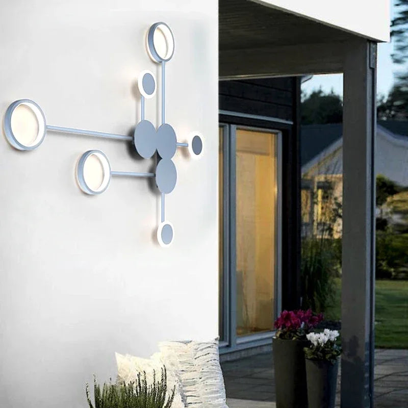 Nordic Minimalist Multi-Head Wall Sconce
