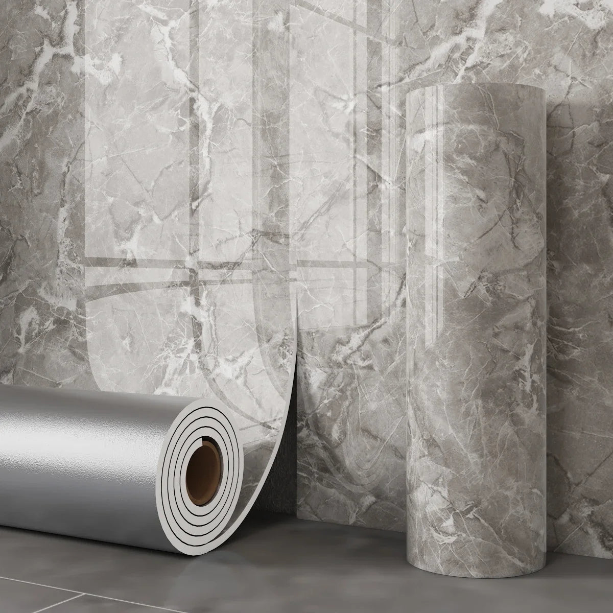 MARBLE PEEL - Self-Adhesive Wall Panels 40x300cm - Your Walls Were Begging for This