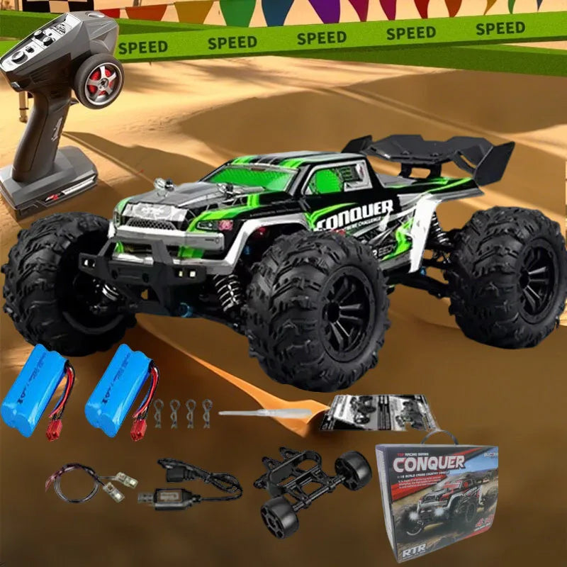 4WD RC Car - 1:16 Scale & Drift Tyres - Track-Day Fun