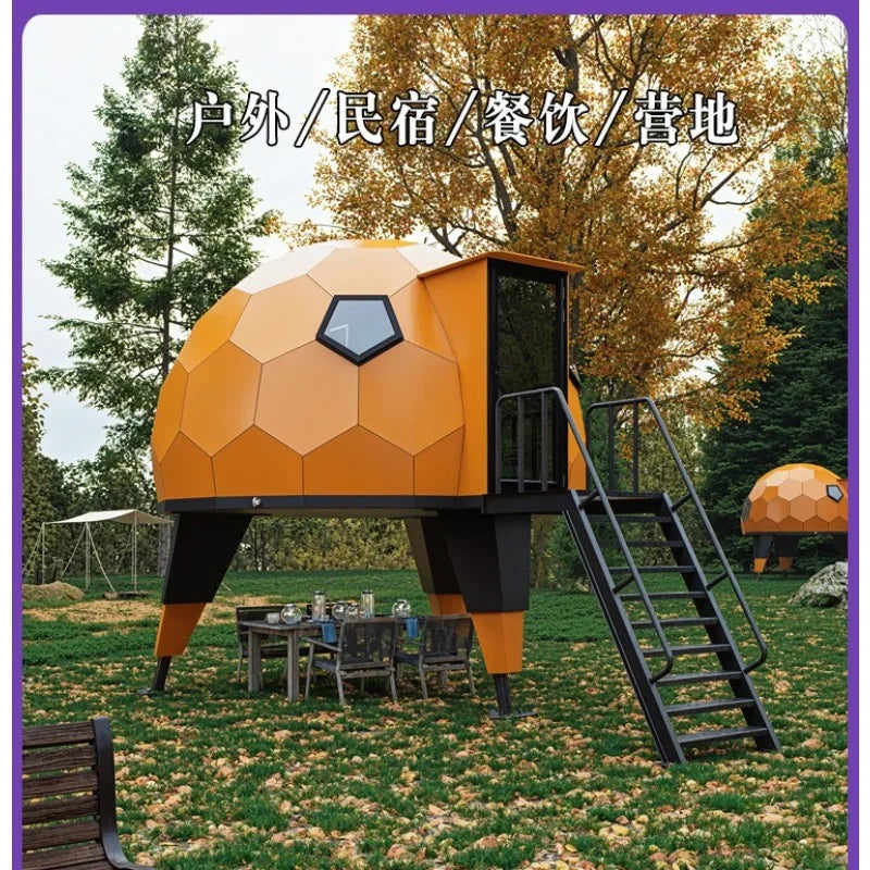 StarBarn Dome - Transparent Circular Space Cabin