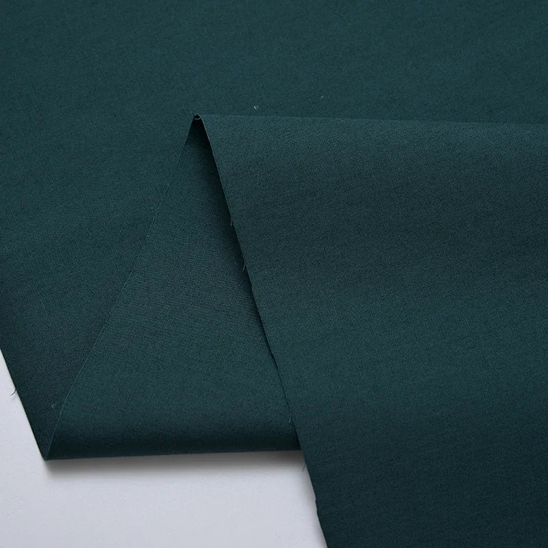 PLAIN COTTON POPLIN FABRIC - 150cm Wide, 46 Solid Colours - Everyday Sewing