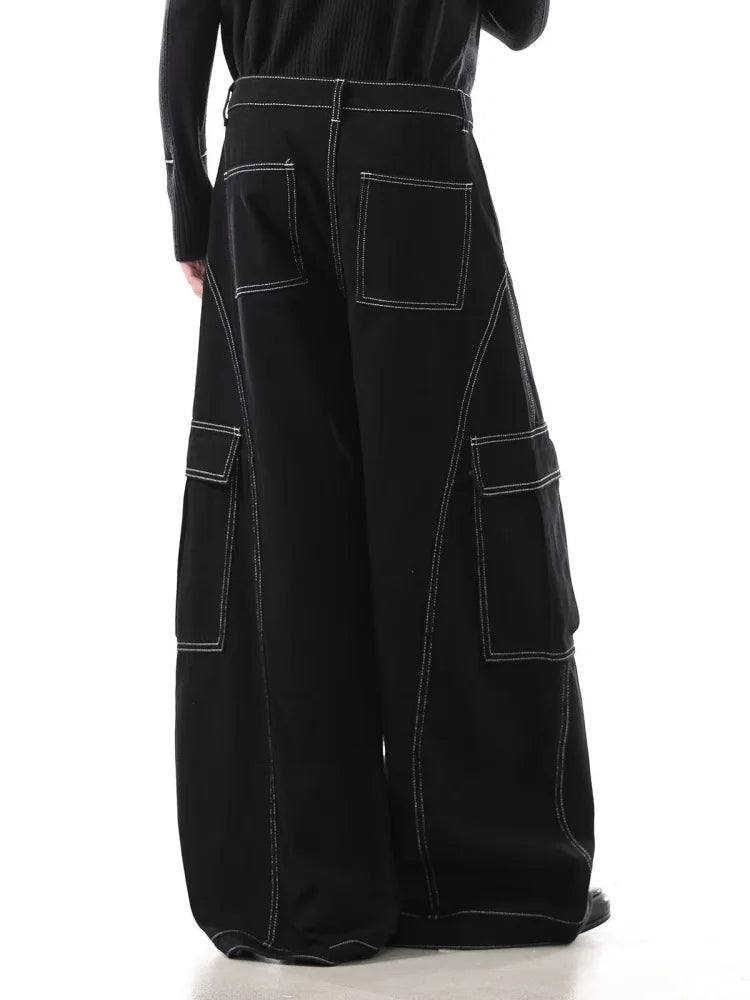 Cyber Y2K Baggy Cargo Jeans