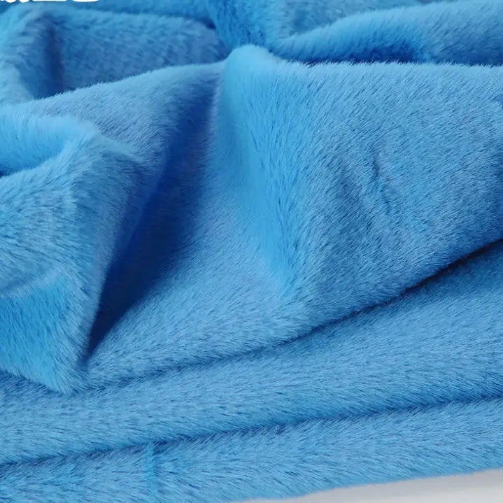 VELVET REX - Imitation Rex Rabbit Plush Fabric - 33 Colors, 165cm Wide, By the Meter
