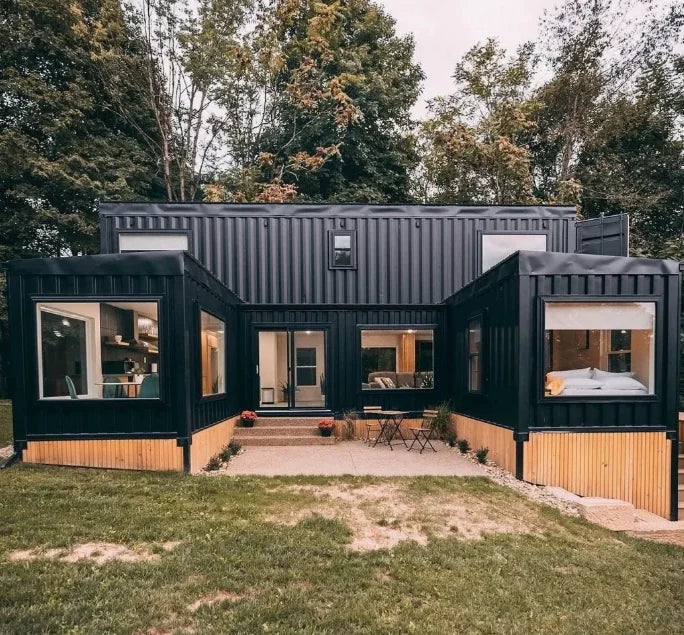 Nocturne Container Villa - 2-Story Steel Prefab