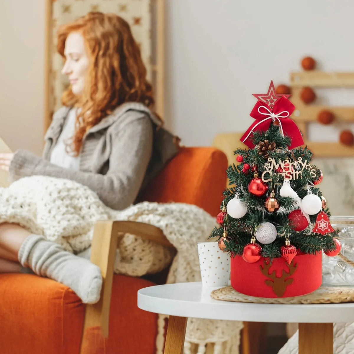 Desktop Christmas Trees - 45 or 60 cm - Festive Tabletop