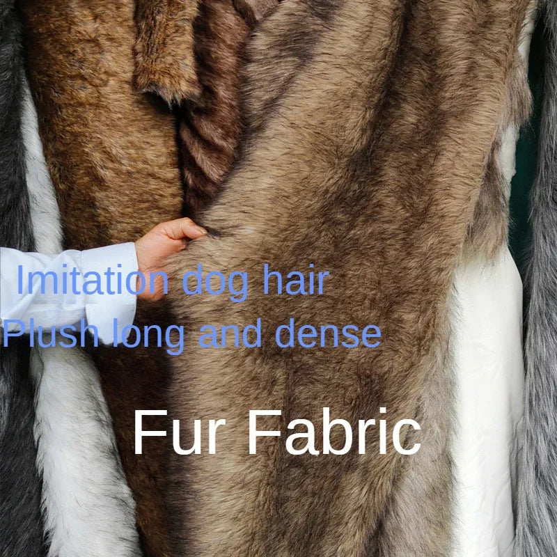 FAUX FUR THICK - Imitation Dog Hair Plush Fabric - 8 Colors, 160cm Wide, By the Meter