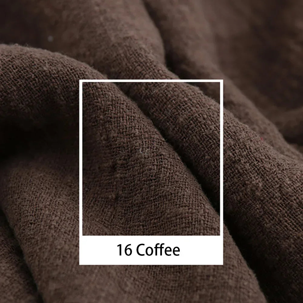 Soft Cotton Cambric Fabric – 130cm Wide, 16 Colors