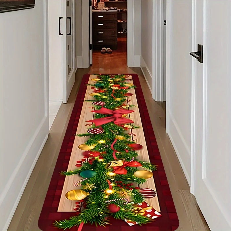 Christmas Hallway Runner - Six Sizes - Festive Path