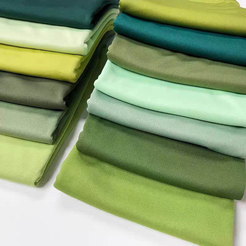 100D CHIFFON FABRIC BY THE METER - Soft Woven Sheer, 55 Colors - Make It Yours