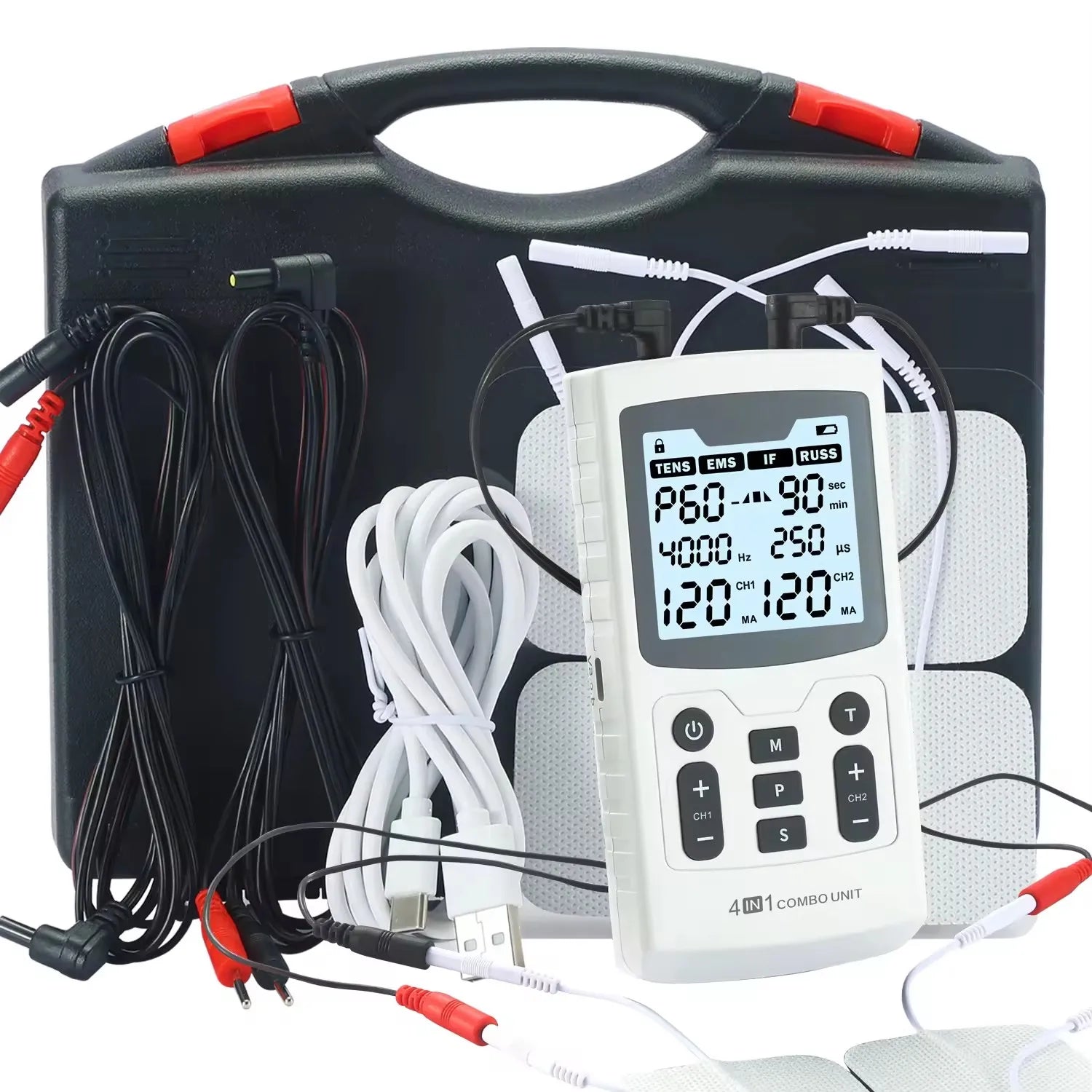 4-in-1 Physiotherapy Device – 60 Modes