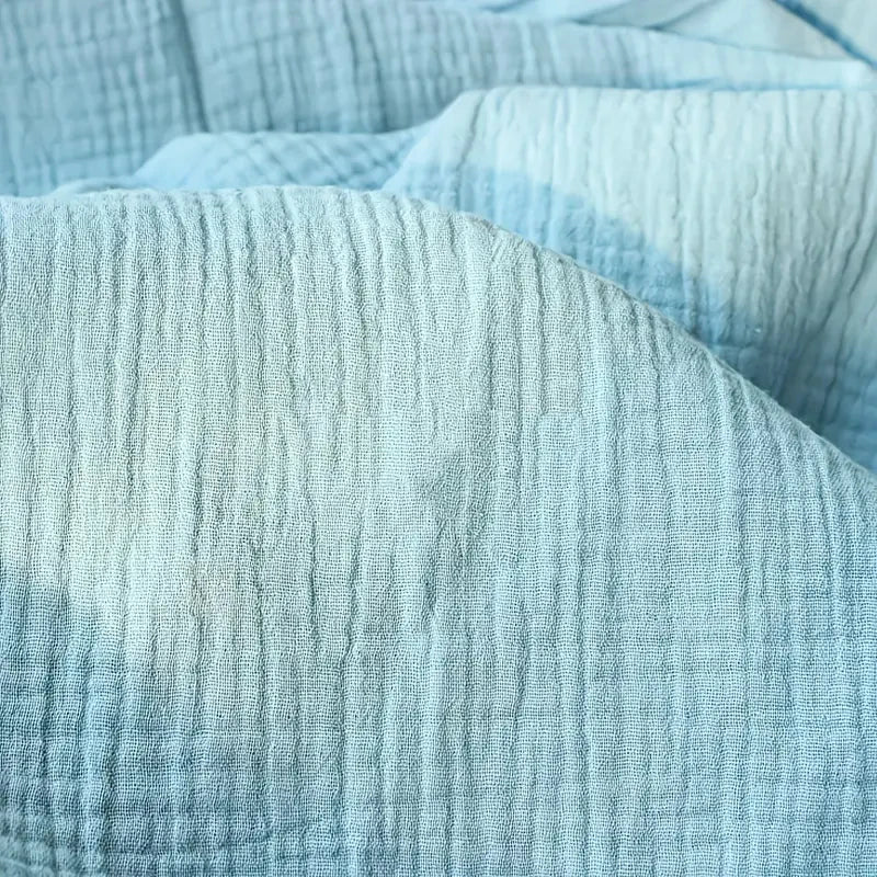 Double Gauze Cotton Muslin Fabric by the Meter for DIY Craft & Sewing Material Like Dress Towel Cheesecloth Table Runner Fabrics