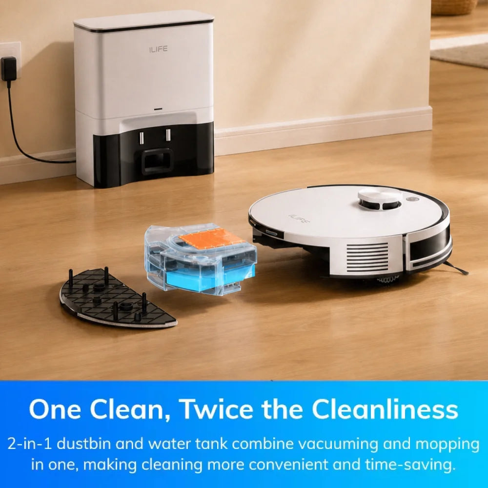 ILIFE A30 Pro Robot Vacuum Self-Emptying