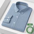 OXFORD CLASSIC - Men's Cotton Plaid Shirt - Slim Fit, Timeless Pattern
