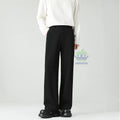 KOREAN BAGGY - Men's Baggy Elastic Waist Business Trousers Korean Style - 2 Colors, S–4XL
