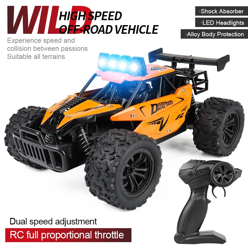 Off-Road RC Car - Alloy Body - Fast Adventure