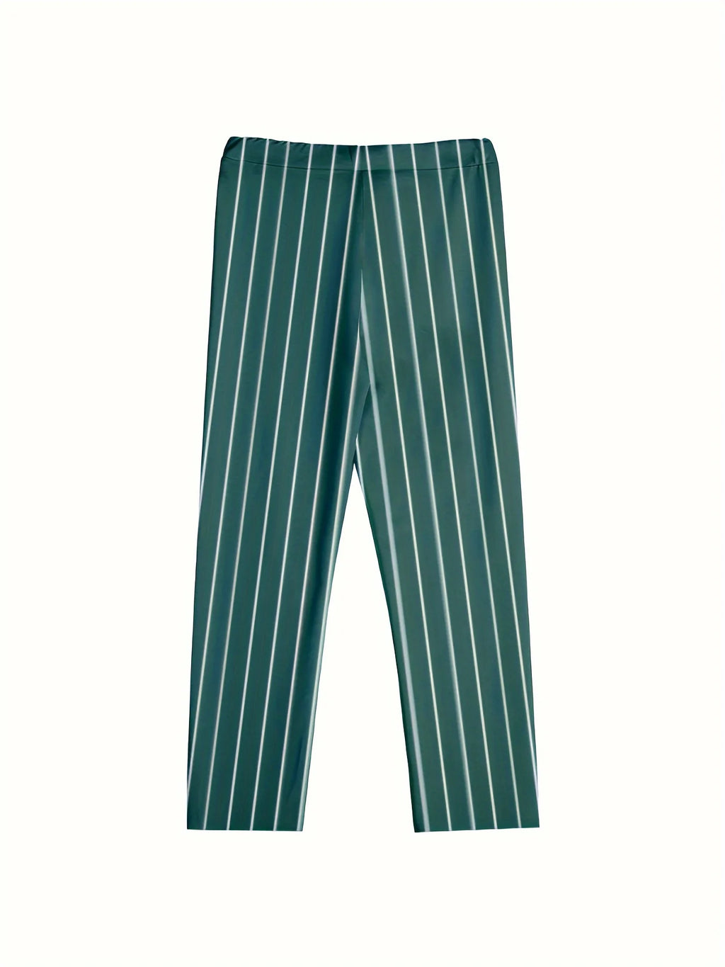 Men's Slim-Fit Striped Dress Pants - Straight Leg - Smart Casual All Year